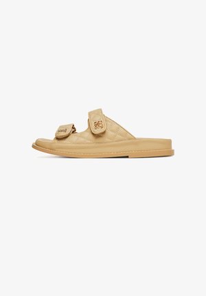 Nine West, NINE WEST FLIP-FLOPS WOMEN'S BEIGE V1557-713-1 - Pantolette flach - beige