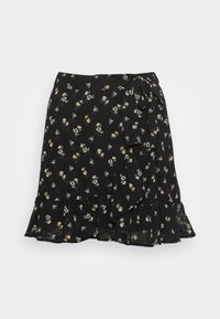 Não selecionado, black/ yellow floral