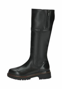 Caprice ELEGANTE STIEFEL-WEITE MIT GRIP CLIMOTION - Platform csizmák - black nappa
