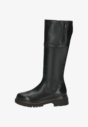 Caprice ELEGANTE STIEFEL-WEITE MIT GRIP CLIMOTION - Platform boots - black nappa