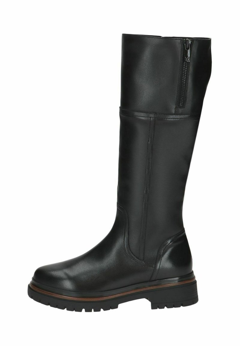 Caprice ELEGANTE STIEFEL-WEITE MIT GRIP CLIMOTION - Platform csizmák - black nappa