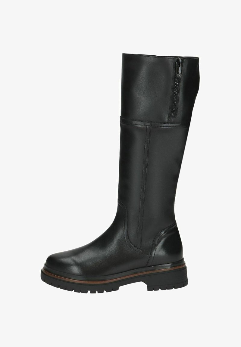 Caprice ELEGANTE STIEFEL-WEITE MIT GRIP CLIMOTION - Cizme cu platformă - black nappa