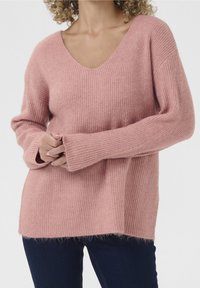 Love Copenhagen Stickad tröja - light pink