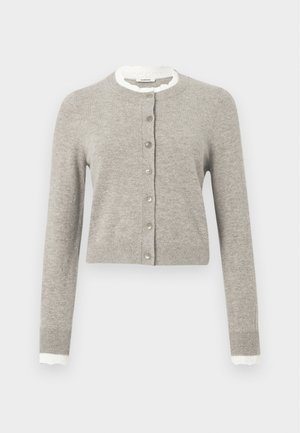 PETIT CARDI DETAIL TRICOT MANCHES - Kardiganas - taupe