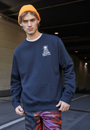 CREW - Sweatshirt - black/white