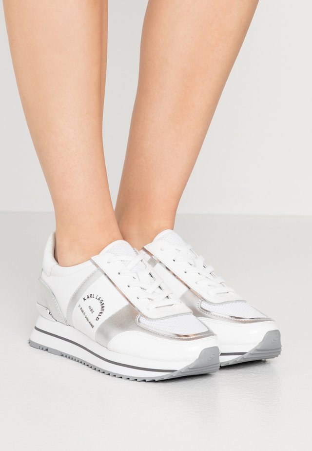 VELOCITA MAISON LACE - Sneaker low - silver