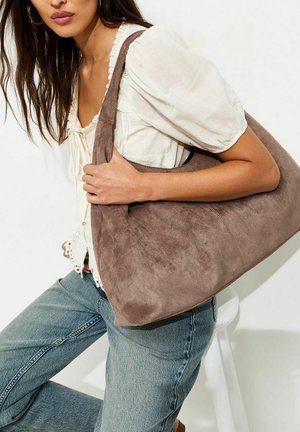 New Look, SOFT HOBO SHOULDER BAG - Borsa a mano - mink