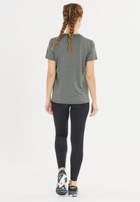 Endurance WANGE MELANGE - T-shirt till träning - 3219 sedona sage
