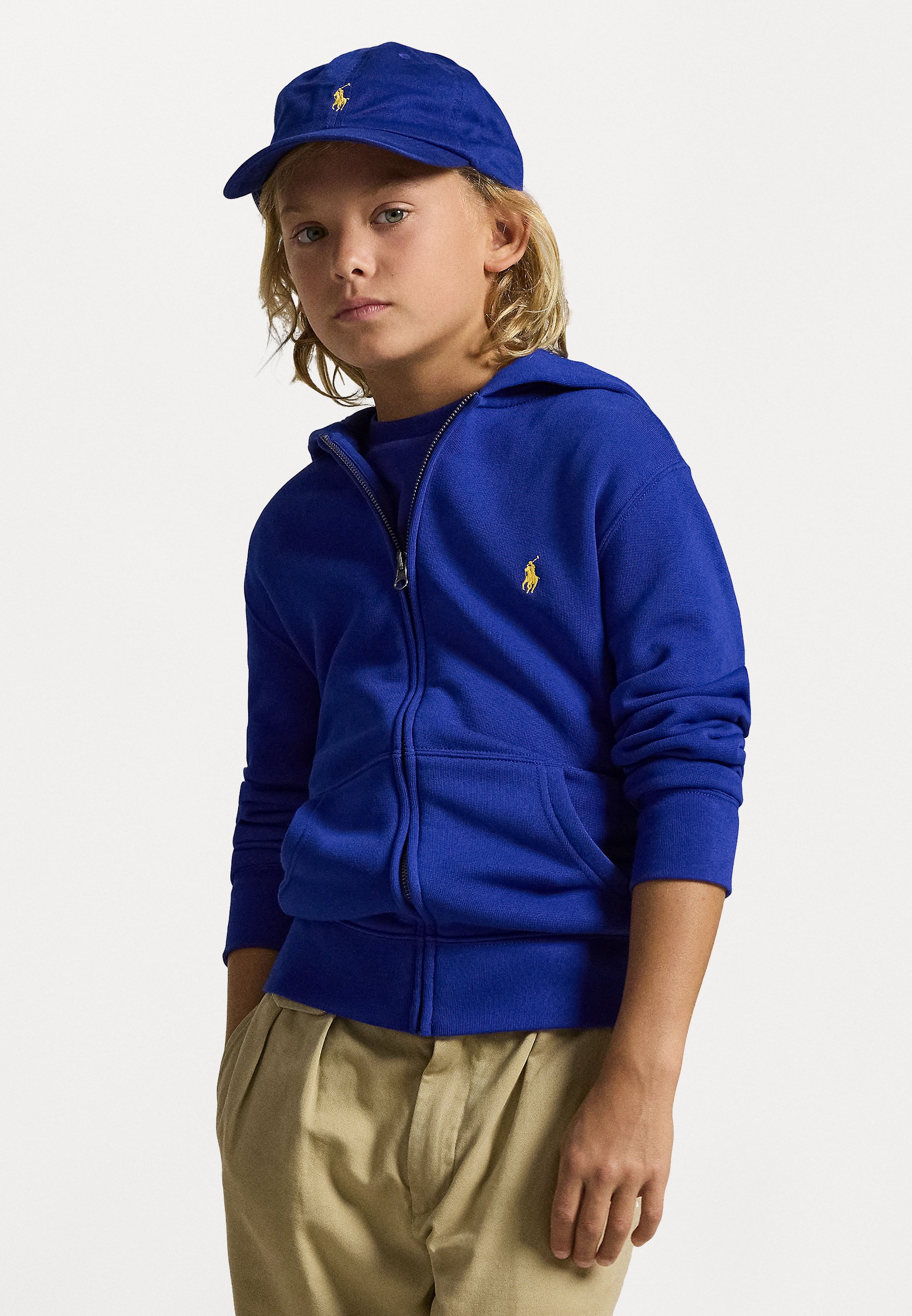 Polo Ralph Lauren FLEECE FULL ZIP HOODIE 7-14Y UNISEX - Zip-up