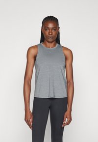 Nike Performance ONE CLASSIC TANK - Top - smoke grey/black