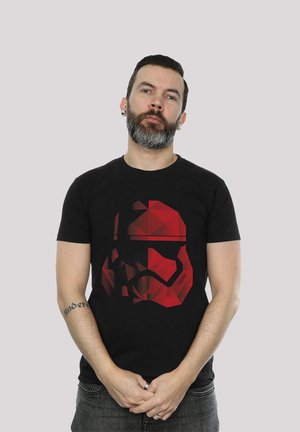 STAR WARS THE LAST JEDI CUBIST STROMTROOPER HELM  - Print T-shirt - black