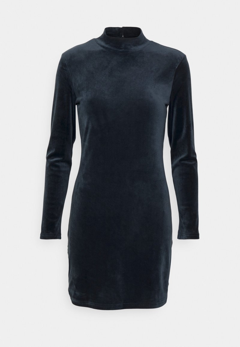 Pieces Petite Cocktailjurk donkerblauw Pieces Petite Cocktailjurk donkerblauw