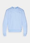 ICONS CREWNECK WITH LARGE TONAL LOGO - Φούτερ - light blue
