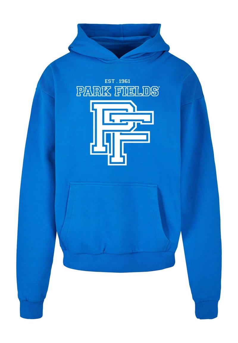 Merchcode PARK FIELDS - ICON ULTRA HEAVY - Felpa con cappuccio - blue