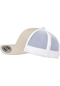 Flexfit RETRO TRUCKER 2-TONE - Kapa - khaki/white