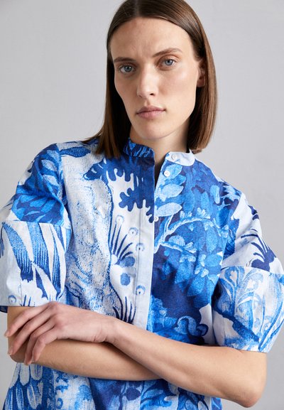 Erdem BLOUSON SLEEVE BUTTON DOWN SHIRT - Blůza - lupin blue