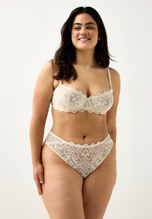 Lindex, Brazilian-trusser - dusty white
