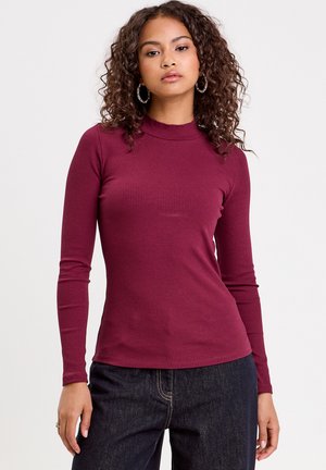 LANGARM - Longsleeve - bordeaux