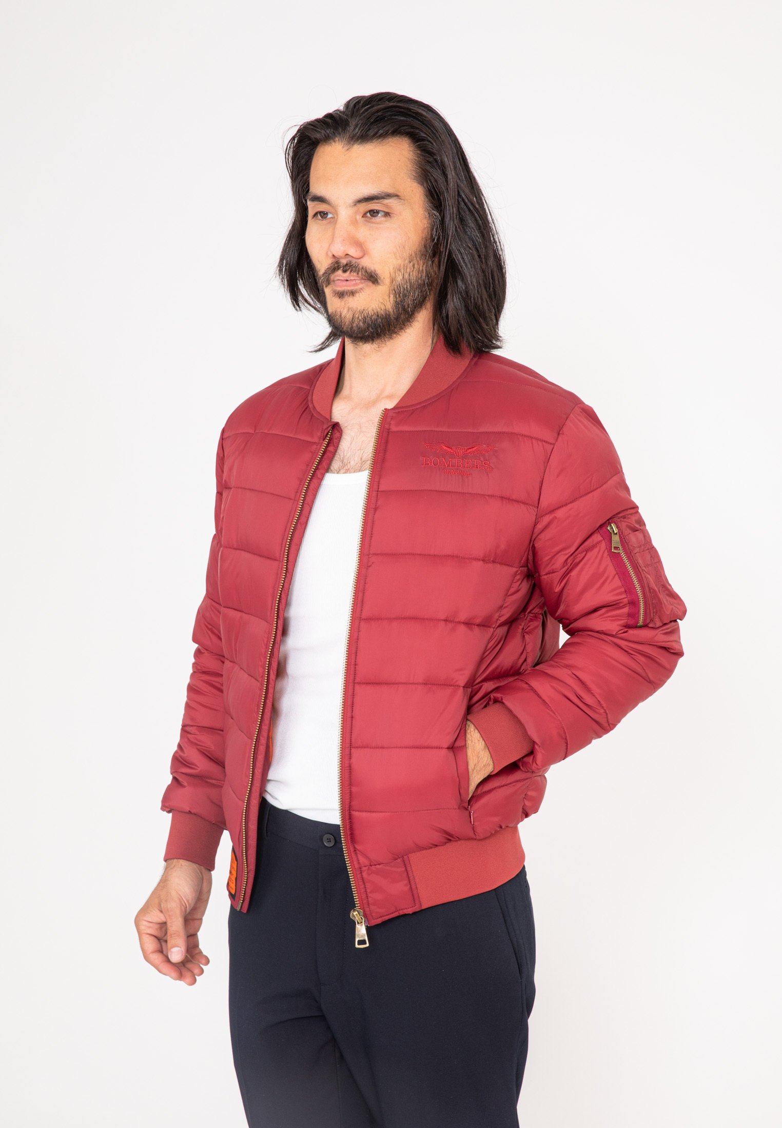male bomber jacket
