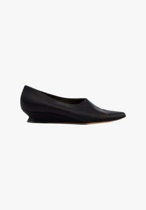 Loro Piana, Escarpins compensés - black