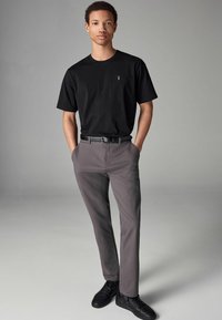 Next 4 PACK REGULAR - T-shirts basic - black