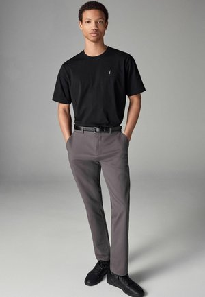 Next 4 PACK REGULAR - T-shirts basic - black