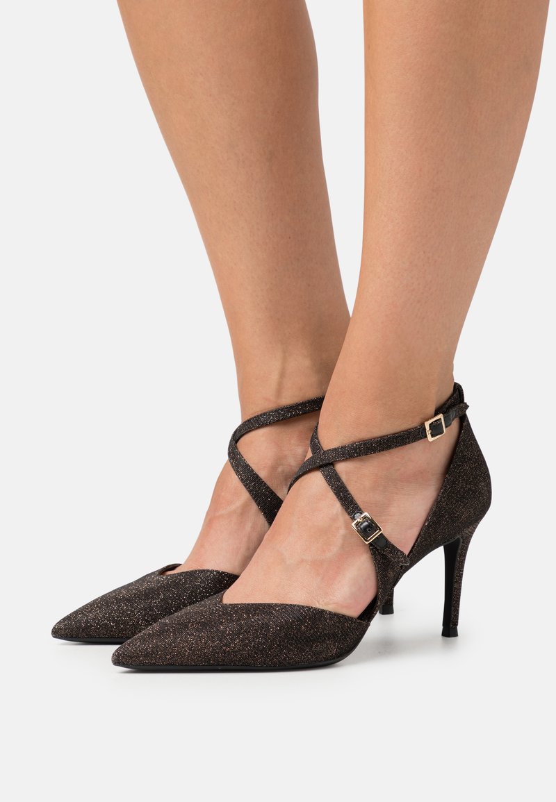 MICHAEL Michael Kors ADELA FLEX Pumps black/bronze/brun Zalando.se