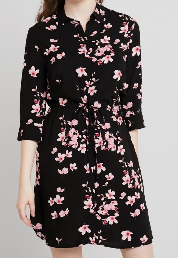 b.young Robe chemise - black