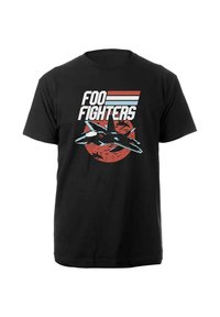 Paradiso Clothing FOO FIGHTERS JETS - Print T-shirt - black