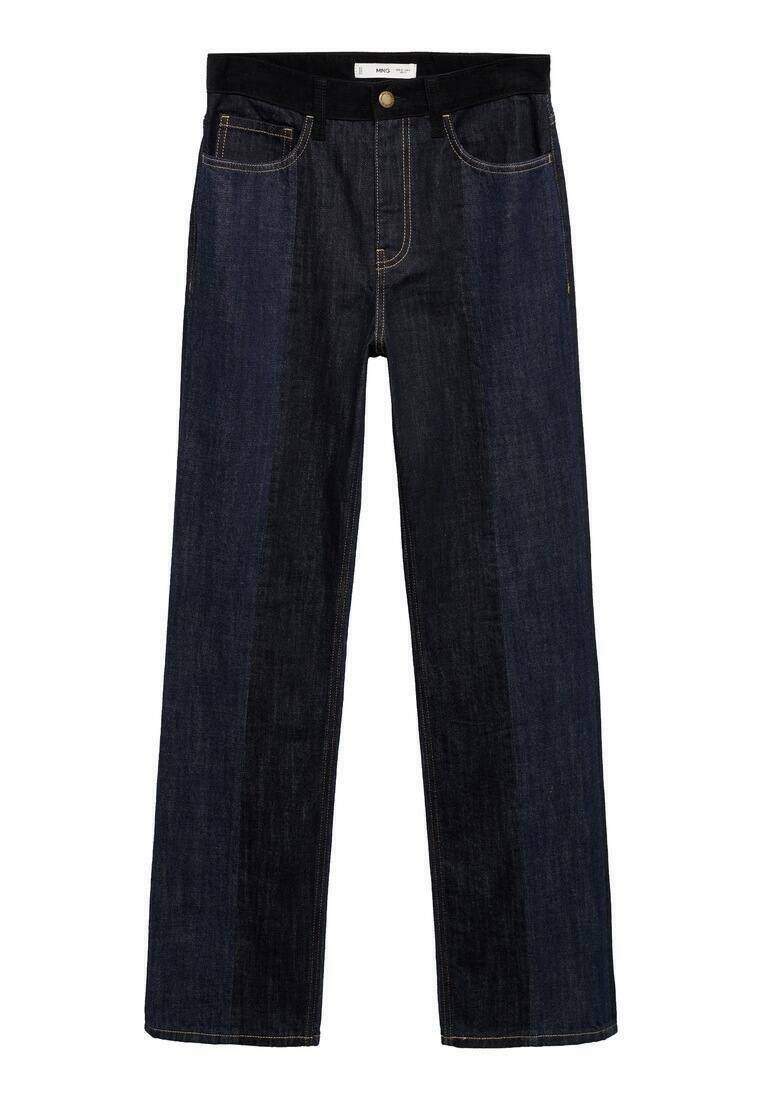 Mango Broek donkerblauw