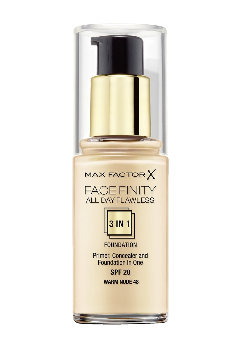 Max Factor ALL DAY FLAWLESS 3 IN 1 FOUNDATION - Foundation - 48 warm nude