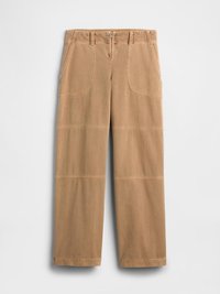 GAP SANDY LIANG LOW RISE UTILITY PANTS - Calças - mojave