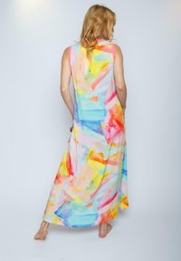 Emily van den Bergh Maxikleid - multi aquarell