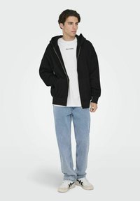 Only & Sons Sweater met rits - black