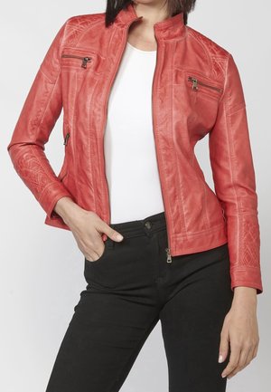 Kurtka ze skóry ekologicznej