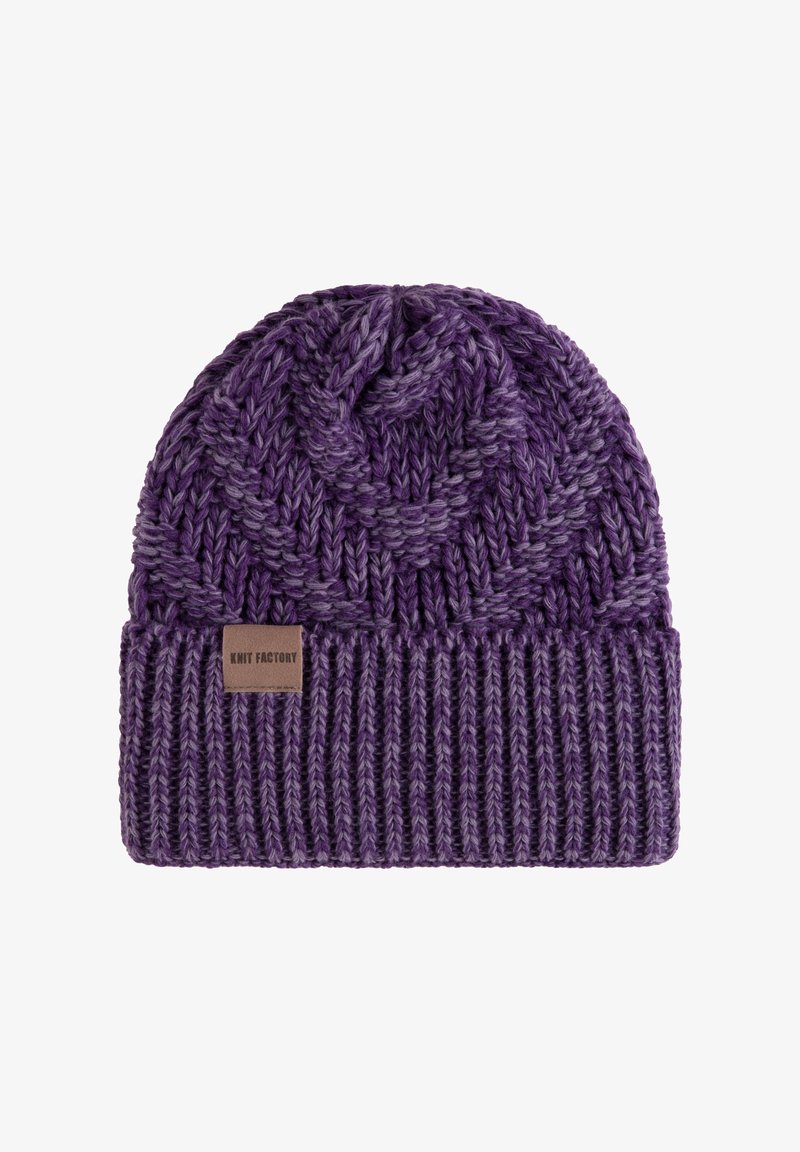 Knit Factory SALLY - Muts - purple violet
