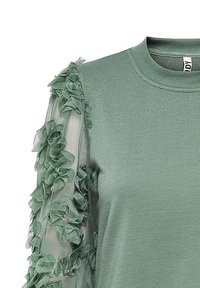 JDY JDYFAIRVIEW LIFE NOOS - Sweatshirt - iceberg green