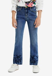 Desigual Vaqueros a campana - blue
