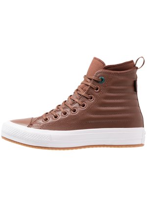 Sneakers hoog - dark brown