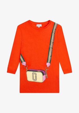 LONG SLEEVED DRESS - Jurk - bright orange