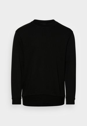 SLHRELAXHOFFMAN CREW NECK - Pusa - black