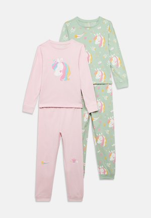 2 PACK - Pižamos komplektas - light pink/light green