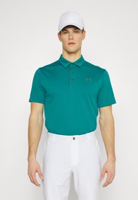 Under Armour TECH - Polo - cerulean/pitch gray
