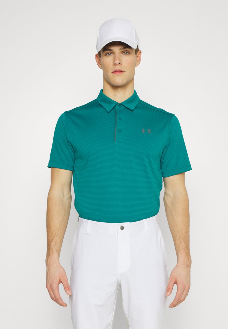 Under Armour TECH - Polo - cerulean/pitch gray