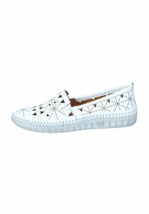 Slip-ons - weiß
