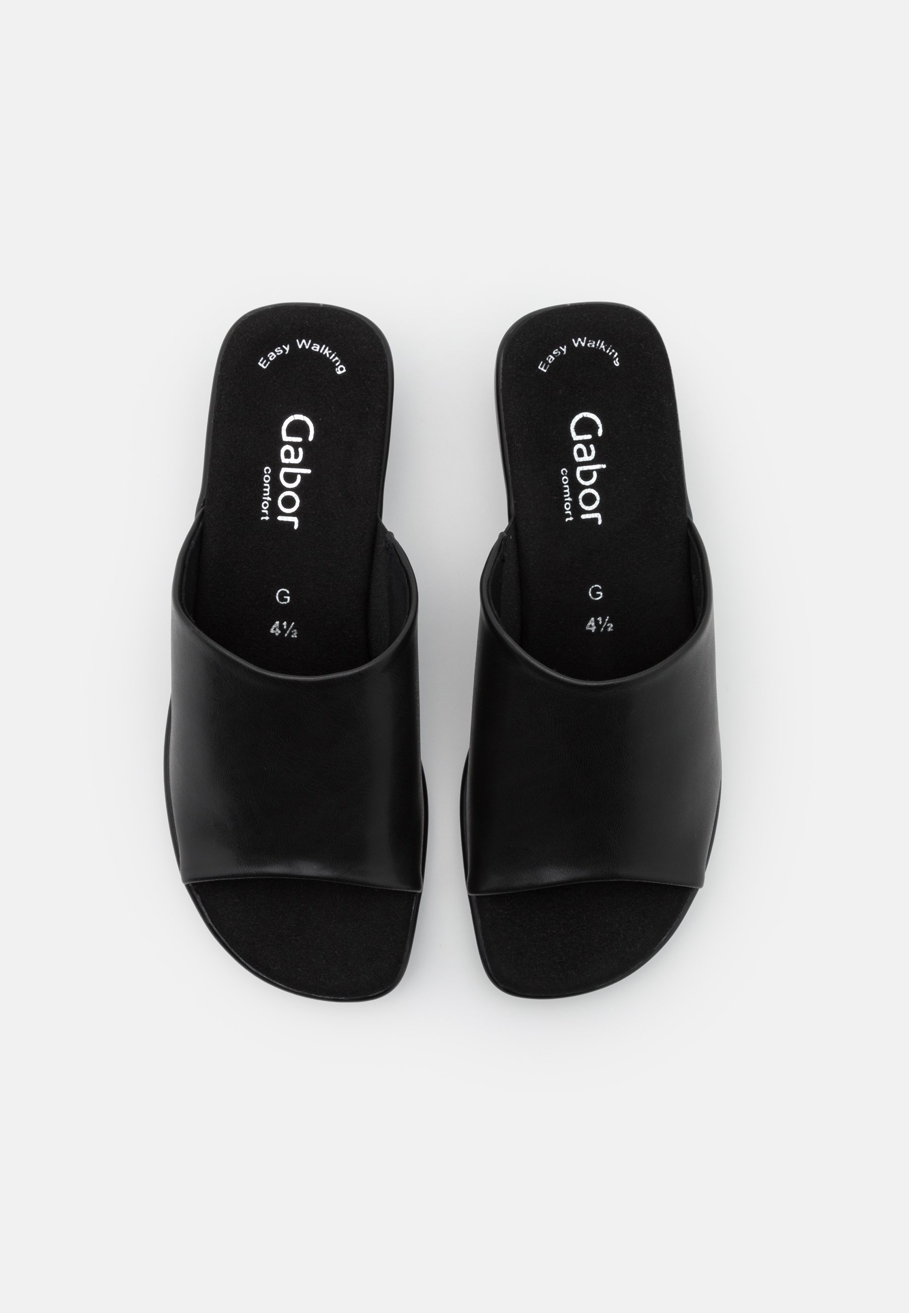 Gabor Comfort Muiltjes met hak - black/Zwart - Zalando.be