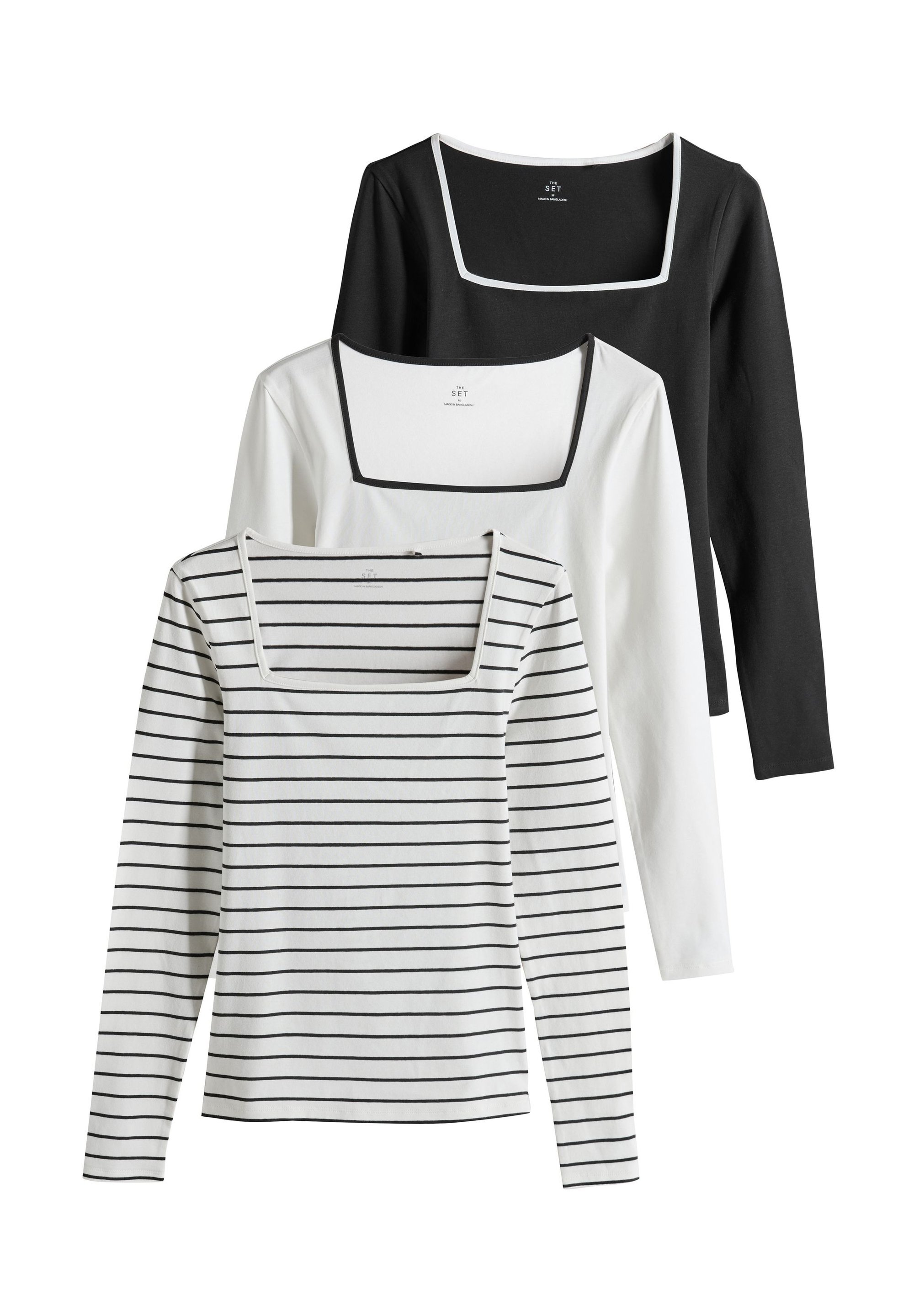 TOMMY HILFIGER - T-shirt donna relaxed basic con scollo a v