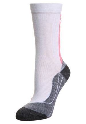 FALKE, ACHILLES - Sportsocken - white/neon-red