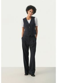 Part Two RIKKE - Vesta - dark navy pinstripe