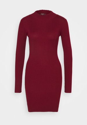 Robe fourreau - dark red